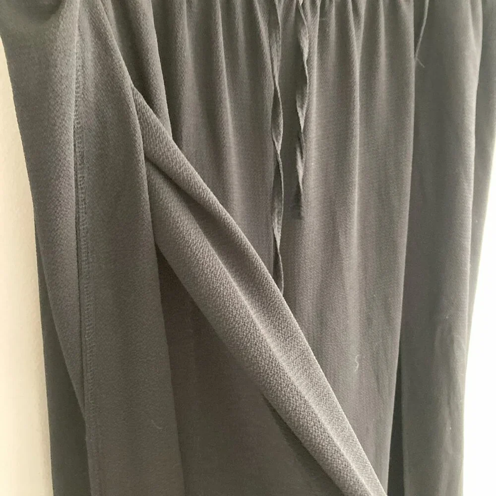 Freshwater Black Open Sided Pants Resort Beach Cover Up - Picture 4 of 6